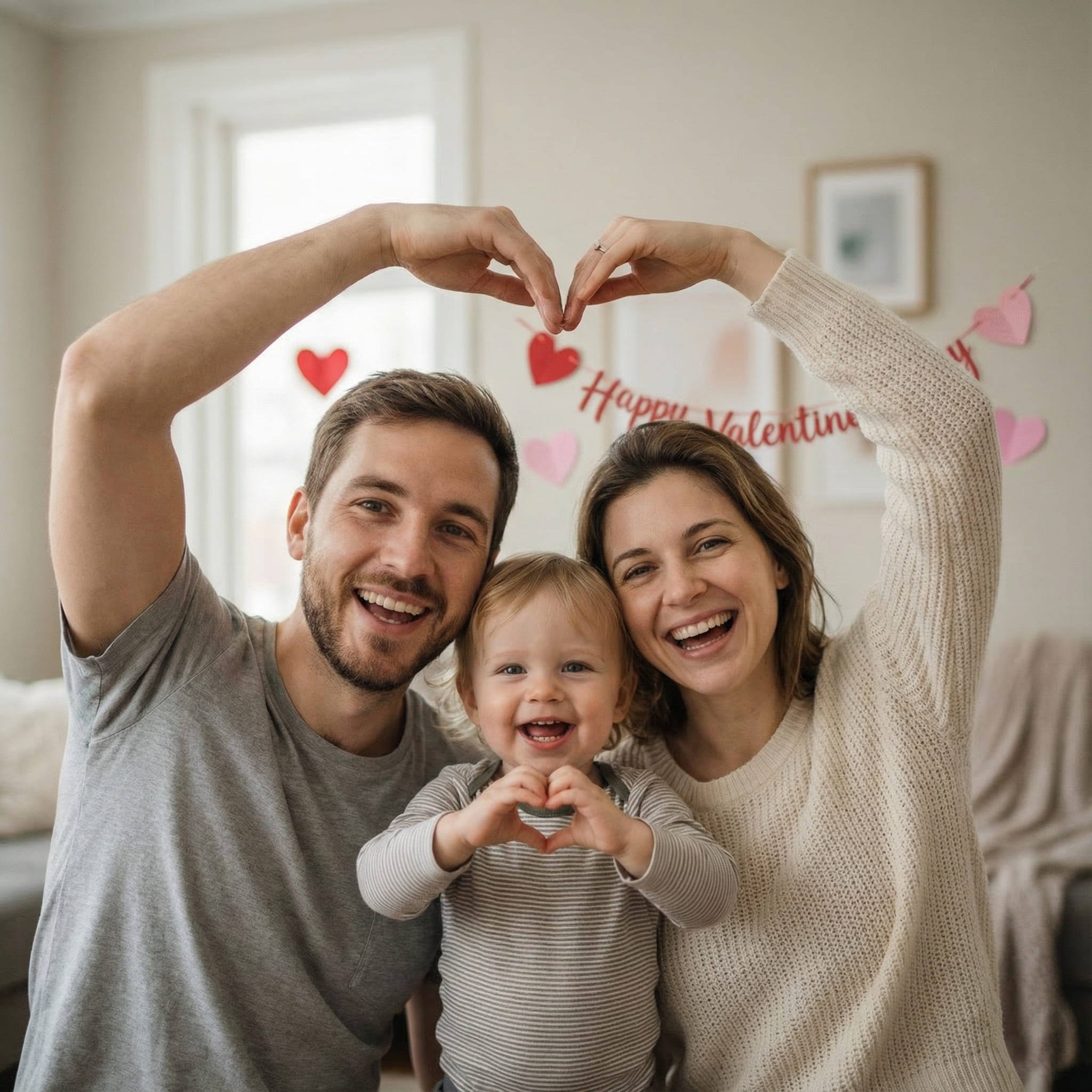 Generated AI Family Portrait After