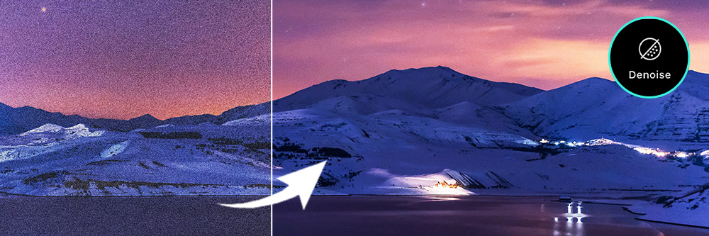 Bildrauschen entfernen