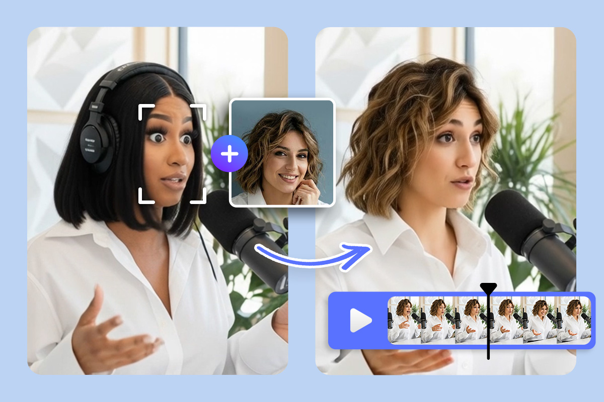 Las 7 mejores apps para cambiar caras en videos con IA (2026)