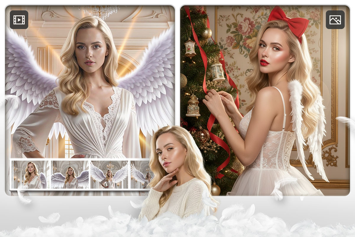 How to Add Angel Wings to a Photo with AI (App & Online Tool)