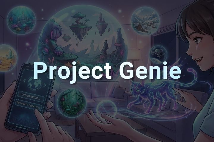 Project Genie 是什麼？Google 打造虛擬互動世界，寵物 AI 玩法再升級！