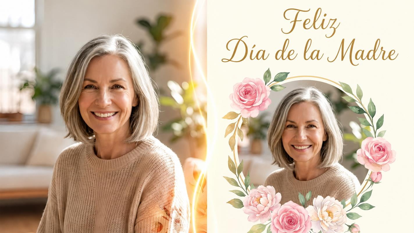 20 prompts IA para el Día de la Madre: Transforma cualquier foto en un regalo