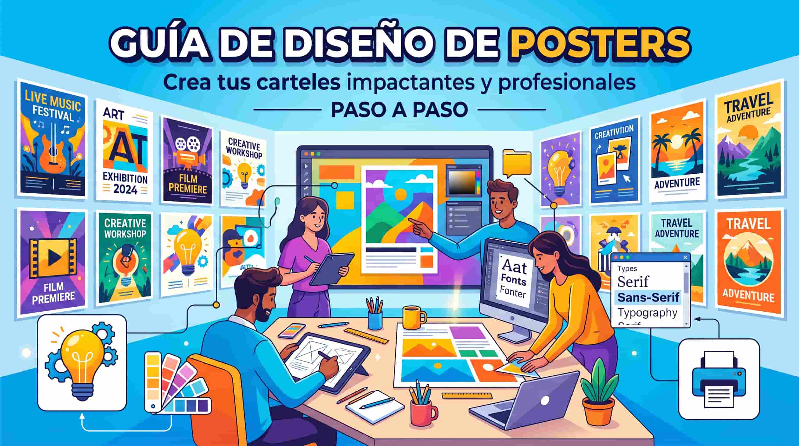 Cómo crear posters con IA: Guía completa (2026)