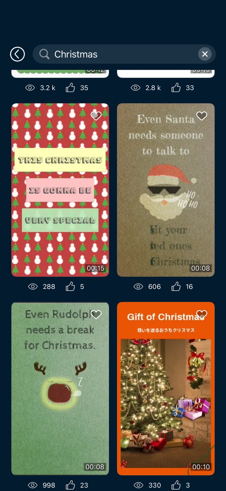 聖誕節影片素材