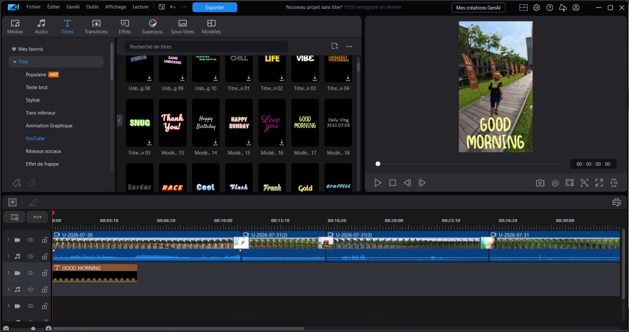 ajouter de la musique de fond sur powerdirector
