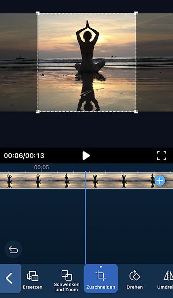 Videos zuschneiden mit PowerDirector