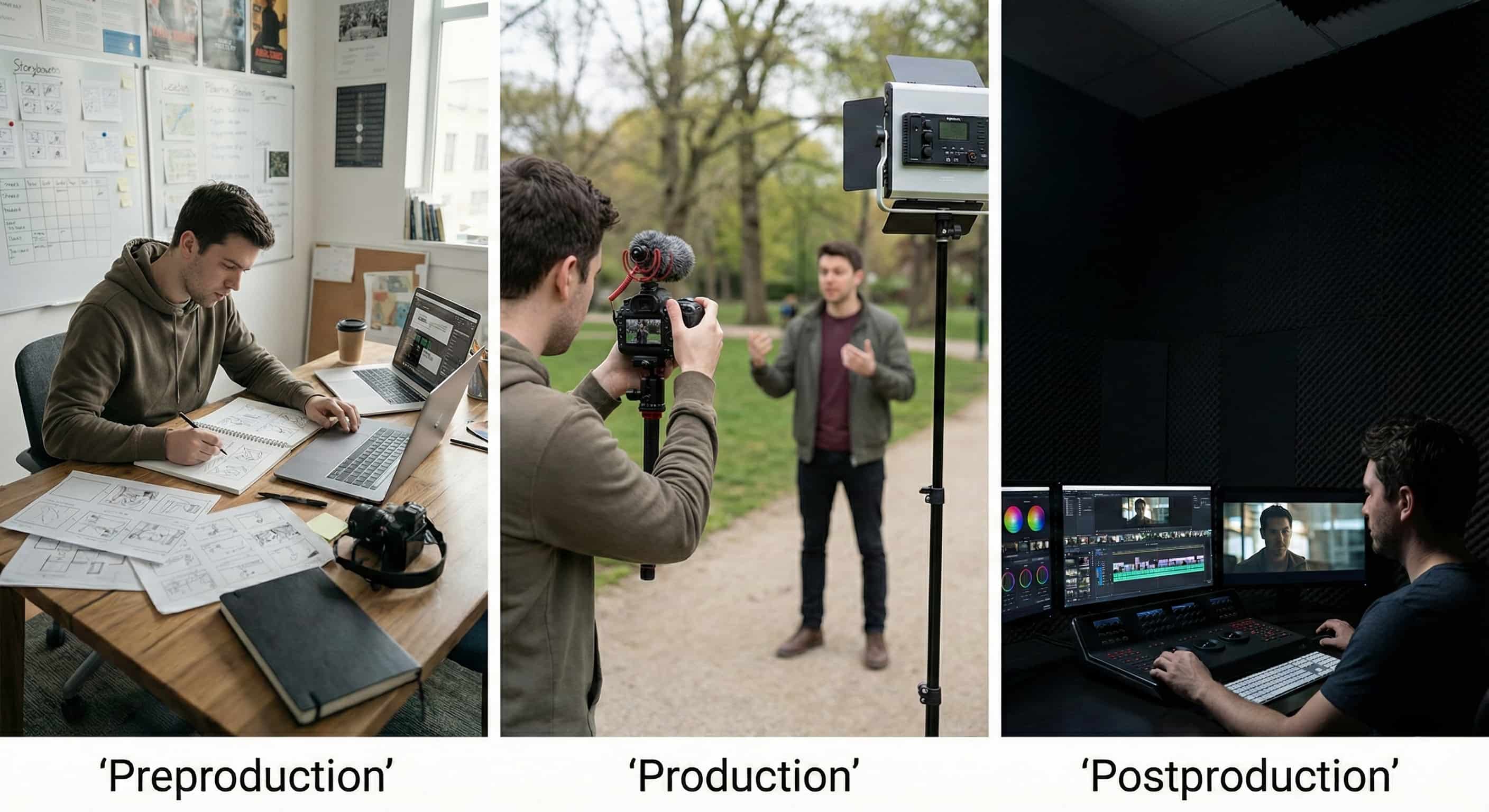 Pasos de la videografía