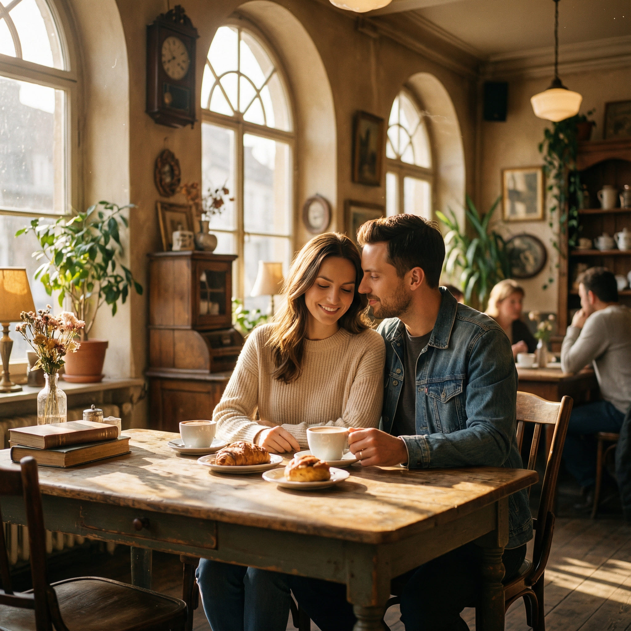 Generated AI Couple Portrait After