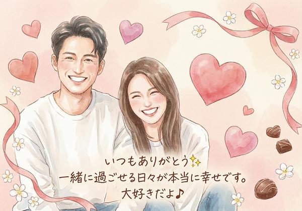 AI でホワイトデー加工