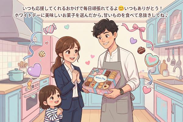 AI でホワイトデー加工