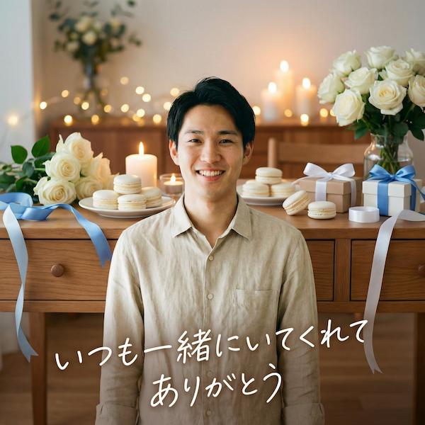 AI でホワイトデー加工