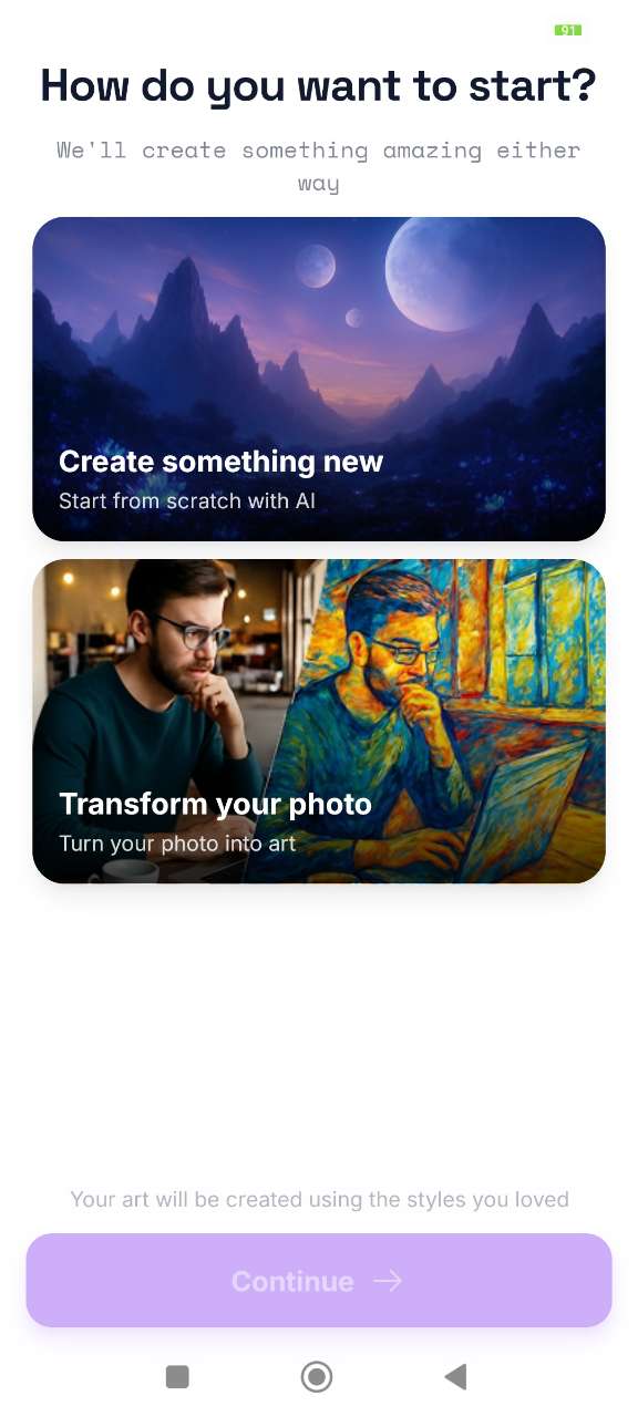 WOMBO Dream - app per foto AI