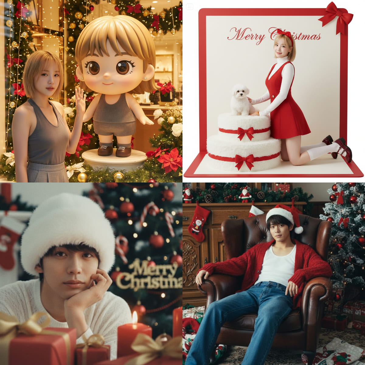 聖誕節圖案-人像