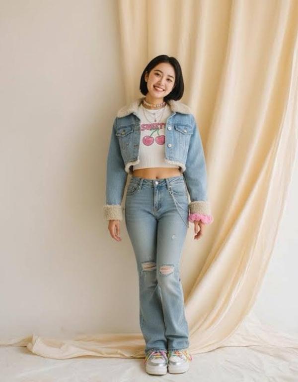 Y2Kファッションの試着結果4