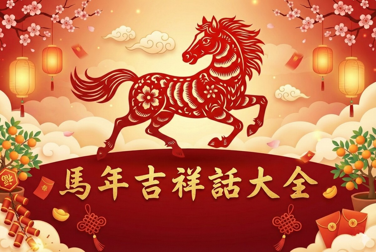 馬年吉祥話大全：諧音梗、成語、台語及英文祝福懶人包！