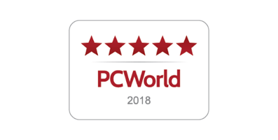 Award badge from PCWorld