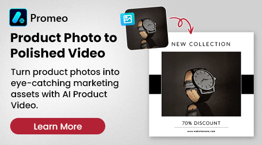 Promeo - Product Image to Video