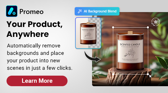 Promeo - AI Background Blend