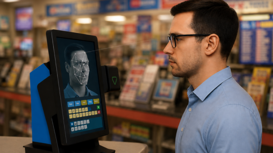 宝くじ販売の端末ログインに FaceMe® SDK  の顔認証を導入、安全でスムーズな本人認証を実現
