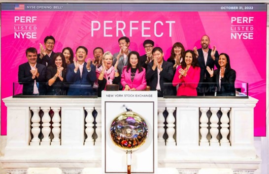 訊連科技轉投資之玩美移動公司 Perfect Corp. 正式於美國紐約證券交易所（NYSE）上市