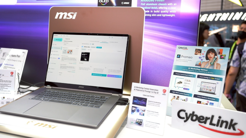 CyberLink and MSI at Computex 2026