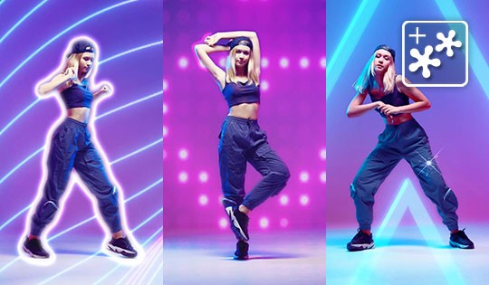 動画編集ソフト PowerDirector 365・写真編集ソフト PhotoDirector 365<br>
2023年3月 アップデート：ステッカー、動画テンプレート、BGMを追加